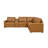 132" W Hudson Recliner Leather-Matched Sectional-1600387685