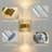 Nazreen Crystal Dimmable Integrated LED Wallchiere-452089400