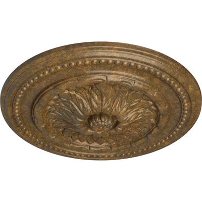 Médaillon de plafond Chester H 15,75 po x l 15,75 po x P 1,875 po