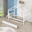 Lit maison en bois avec lit gigogne Iakup-294356112-294356207