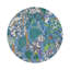 Sabi Jungle Beige Vegan Leather Round Coasters-1204487316