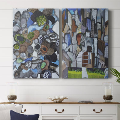 Catalina Island Blue Glass-Premium Gallery Wrapped Canvas -Ready to Hang