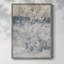 Imprimé floral rétro CCLXVI, reproduction encadrée - bois massif
