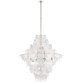 Loire 26 - Light Steel Chandelier by AERIN