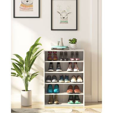 Hastings Home 5 Tier 30 Pair Shoe Storage Rack