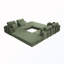 Canapé modulaire rembourré en L-63555398