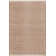 Herringbone Cotton Brown/Ivory Area Rug