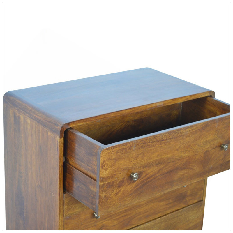 Commode courbée courbée