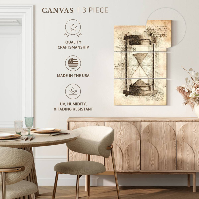 Laelle Old Hourglass, 74" H x 48" W