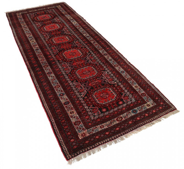 One-of-a-Kind 3'7'' X 9'3'' Area Rug in Red
