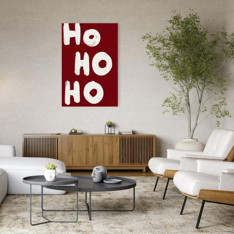 Hohohono02, impression d'art classique classique abstrait d'hiver, 48" H x 32" W