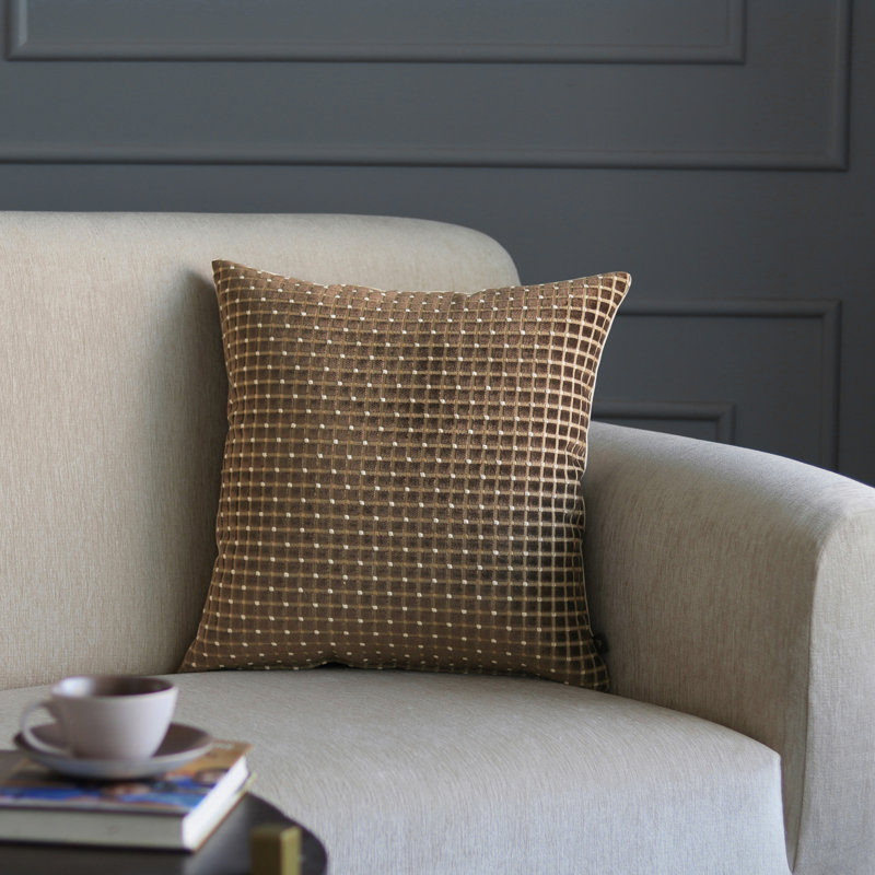 Housse de coussin Bonito, Chocolat
