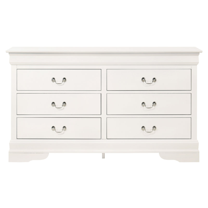Commode Louisphillipe, blanc, Blanc
