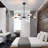 Cobhyn 6 - Light Dimmable Sputnik Sphere Chandelier-250062965