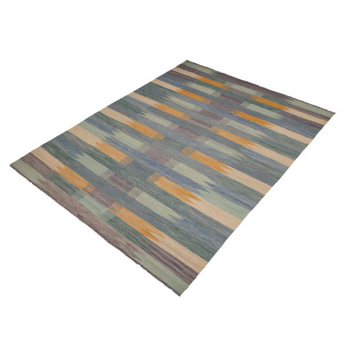 Ceporah Wool Geometric Indoor Rug
