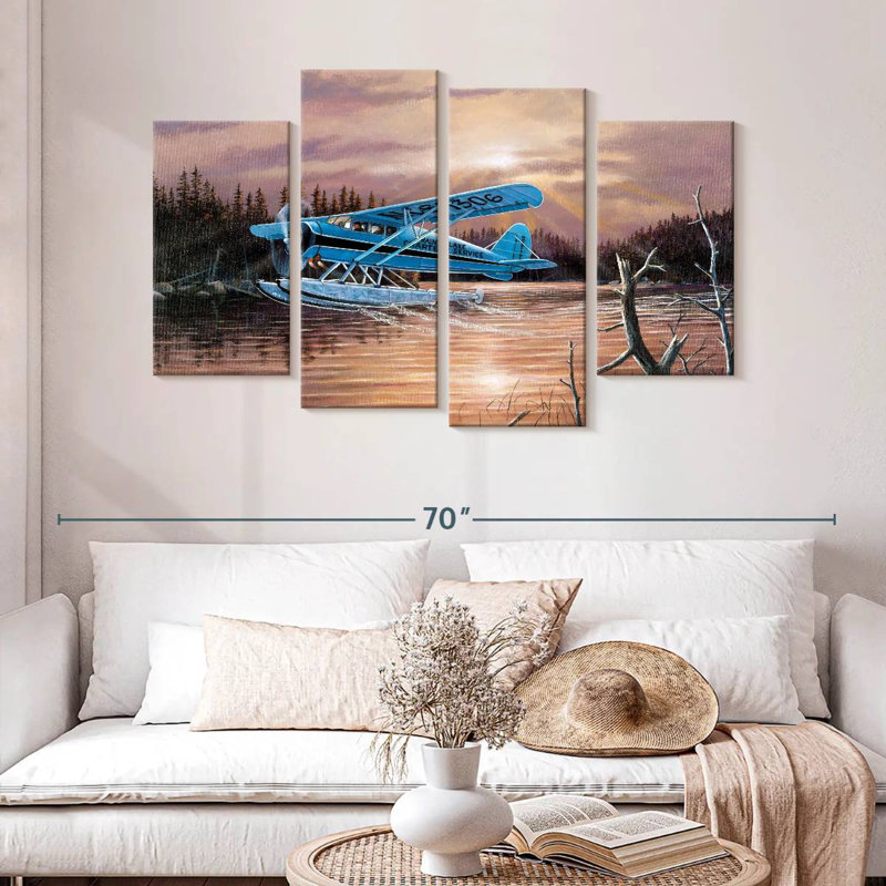 Mehar Rainy Lake Float, 32" H x 52" W