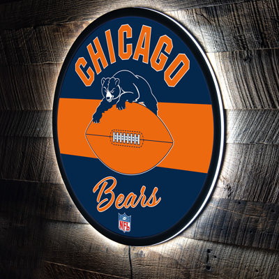 NFL Vintage LED 23" Round Lighted Wall Sign