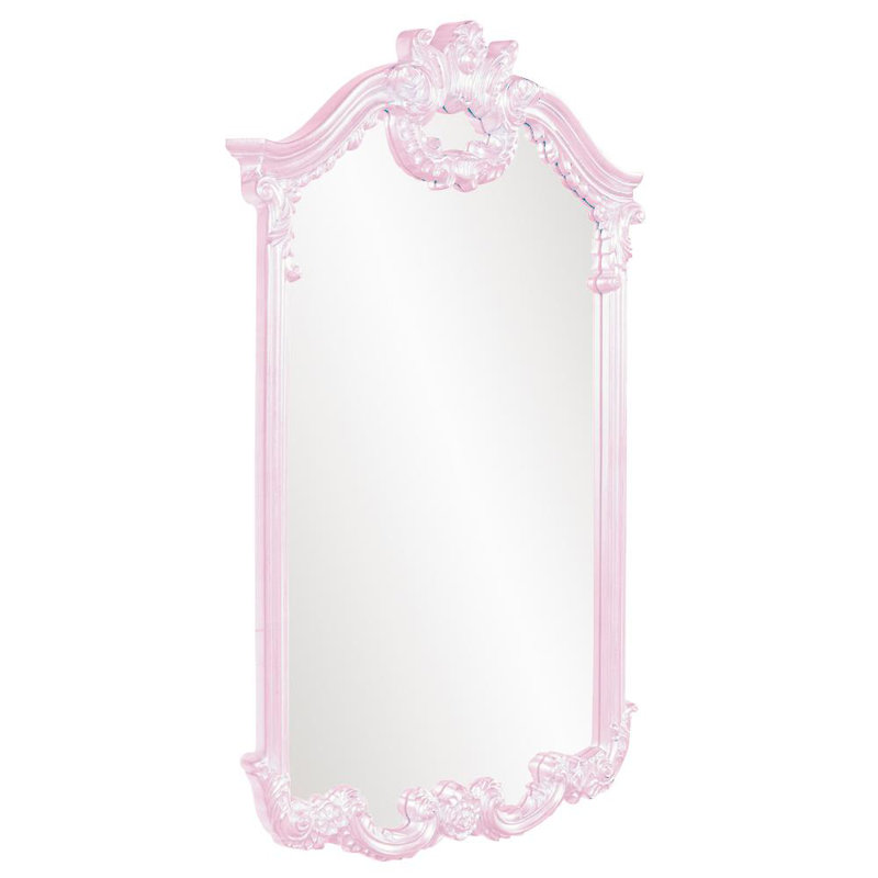 Roman Arch Beveled Mirror, Lilac
