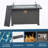 Fire Pit Table With Glass Wind Guard