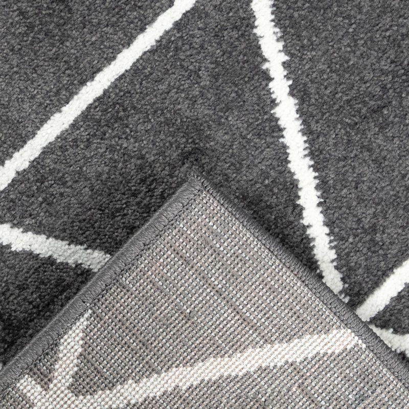 Dubois Geometric Indoor Rug, Rectangle 6'7" x 9'2"