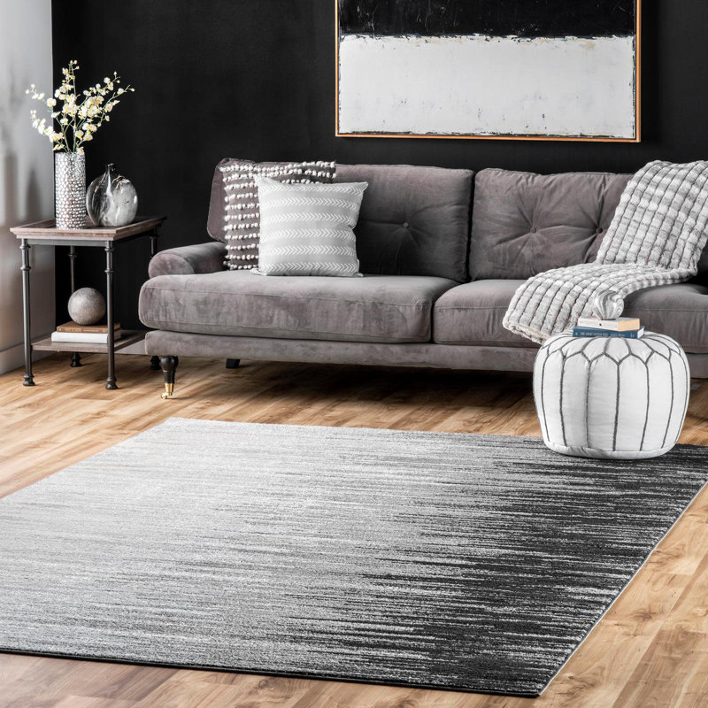 Deleon Ombre Area Rug, Rectangle 122 x 183cm