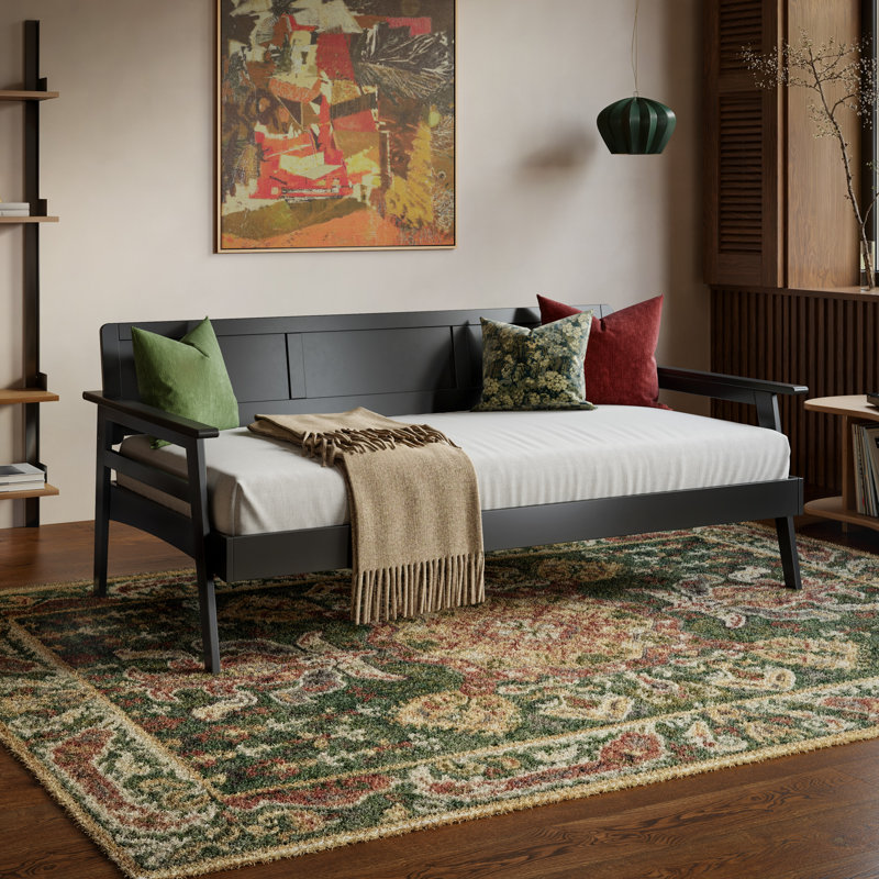 Lit de jour en bois Mesa, Black