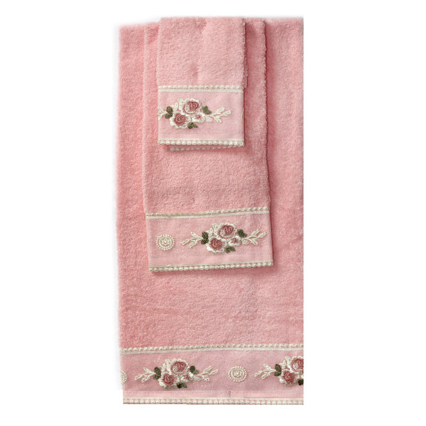 Impressions Rosaline Cotton 2-Piece Bath Sheet Set 