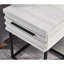 Table de rangement Celestial, blanche Base en métal. Tiroir spacieux. 17,98 l x 17 P 24 h-1302106914