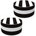 Black/White Striped