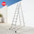 FlexlLine 11 - Step Aluminum Lightweight Folding Extension Ladder