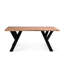 Evia 6-Seater Acacia Wooden Dining Table - Natural-1330829208