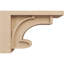 Corbeau TimberThane en grain de bois classique l 5 po x P 15 po x H 10 po, brun clair apprêté-88289475