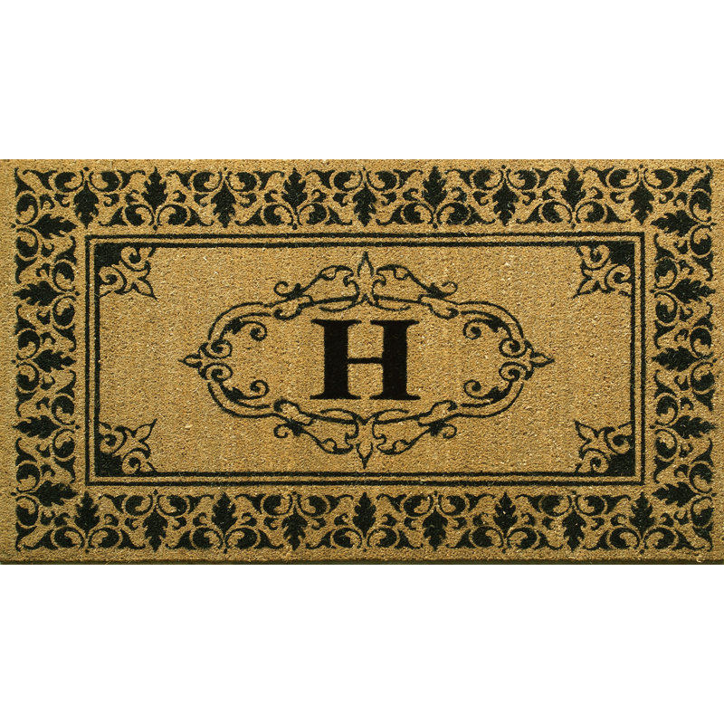 Tapis d'extérieur antidérapant Byrdstown, H, Rectangle 3 pi x 6 pi