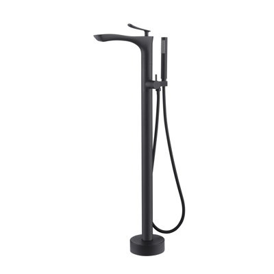 Kayla Bathroom Freestanding Tub Filler with Diverter