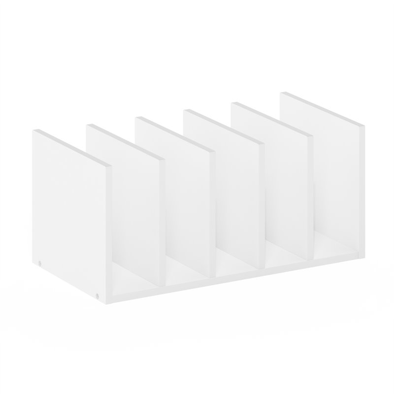 Organisateur de bibliothèque de bureau Ebern Designs Cateno