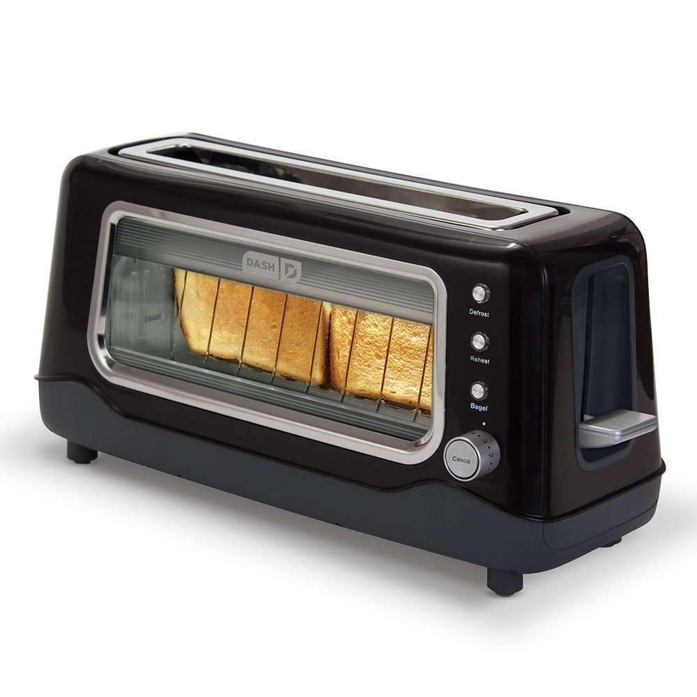 DASH Dash 2 Slice Long Slot Clear View Toaster & Reviews - Wayfair Canada