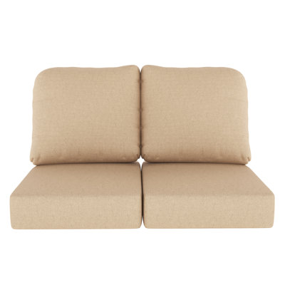 Amala Sunbrella® Indoor/Outdoor Loveseat Cushion
