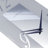 Frosted Glass and Mirror Wall Clock