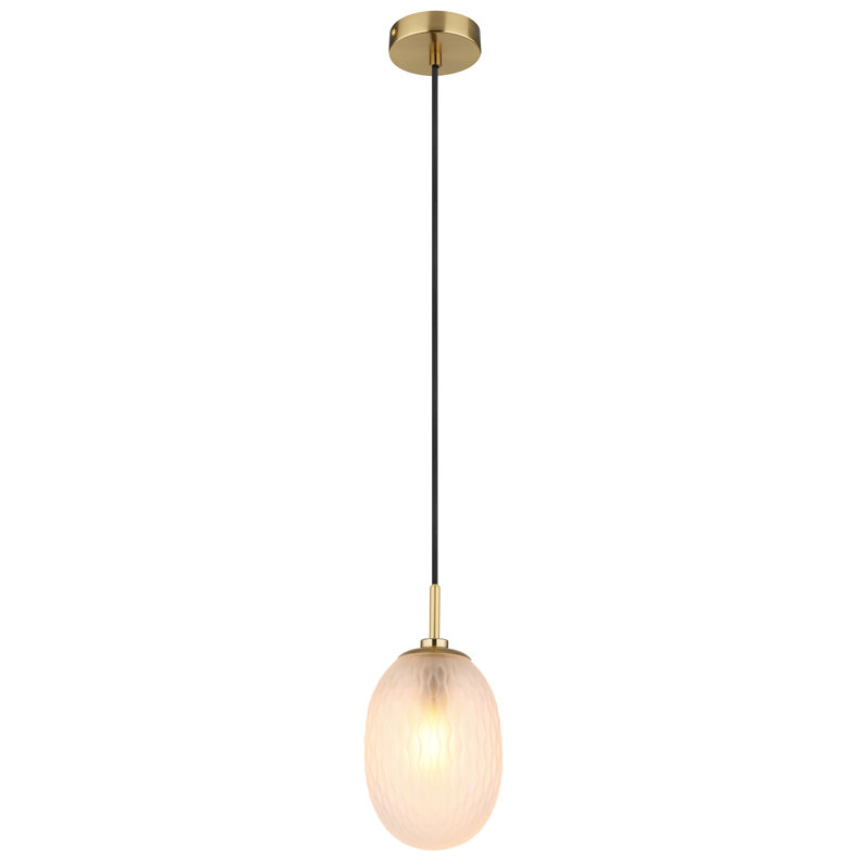Beshoy 1 - Light Gold Pendant, Satin
