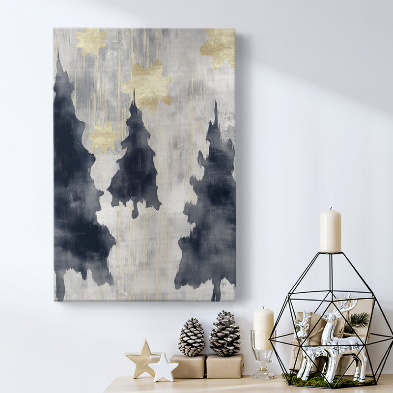 Art des Fêtes de Noël - Toile tendue avec châssis CCLxxx, H 24 po x l 16 po