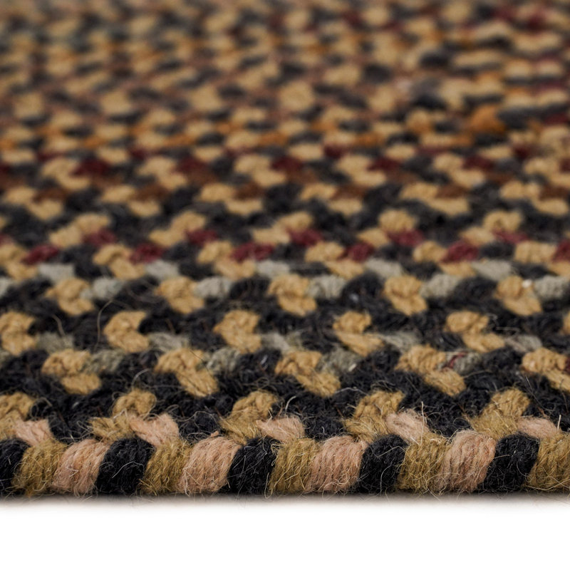 Fort Lupton Wool Indoor Rug, Concentric Rectangle 3' x 5'