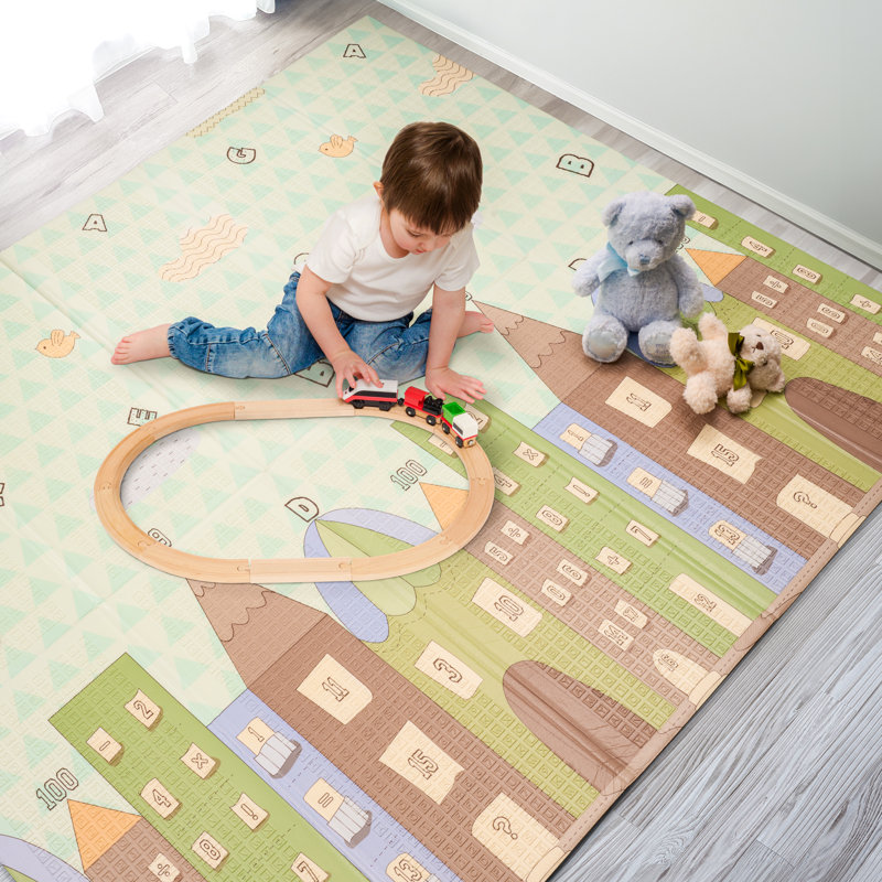 Sorbus 78" Forest Friends Kids Foam Mats