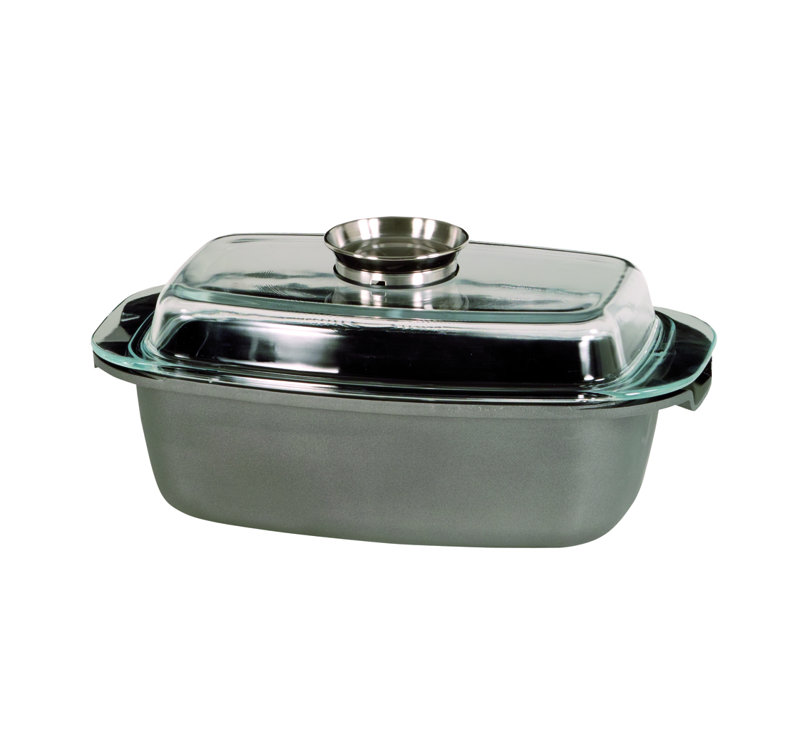 Karl Kruger Potsdam 6L Aluminum Rectangle Roaster