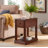 Rutledge Solid Wood Top 1 End Table with Storage