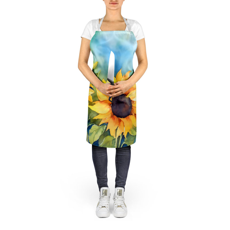 Floral Bib Apron
