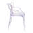 Modholic Nest Dining Chair, Clear