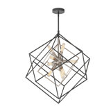 Campbell-Josh 9 - Light Dimmable Sputnik Square Chandelier