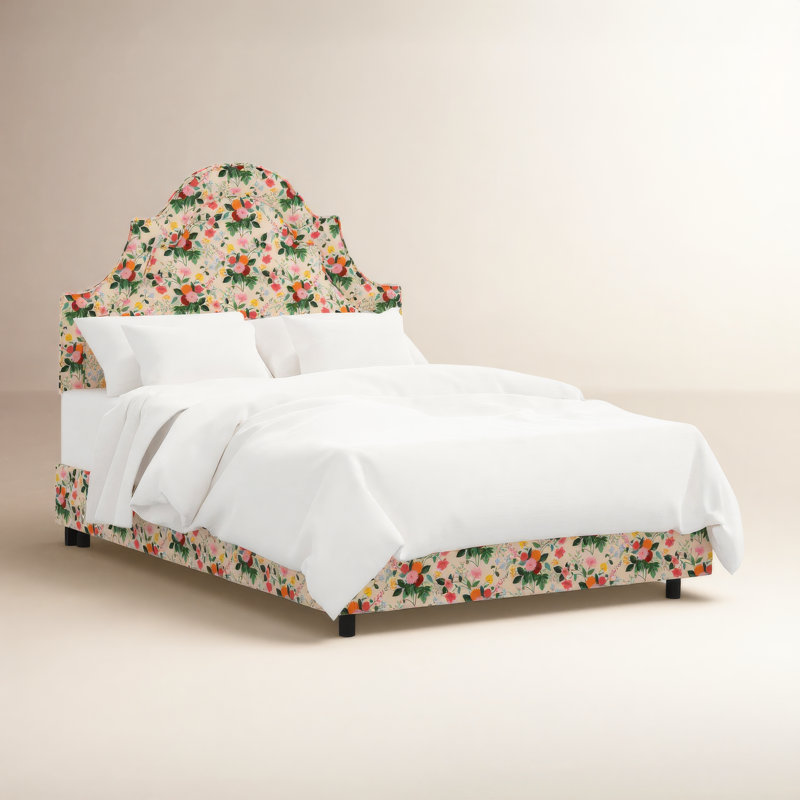 Marion Bed In Dahlia Multi, Full, Dahlia Multi