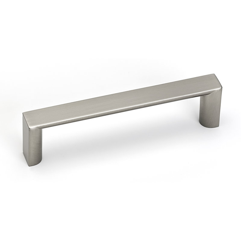 Poignée barre 5 po Style Cents, 3 3/4", Nickel satiné