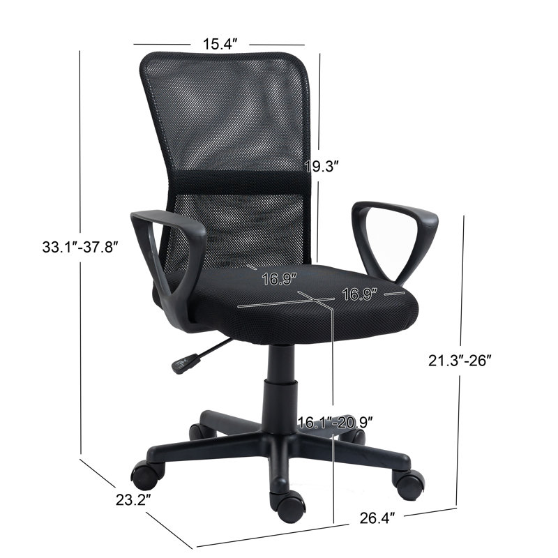 Chaise de bureau Soriano, Blanc